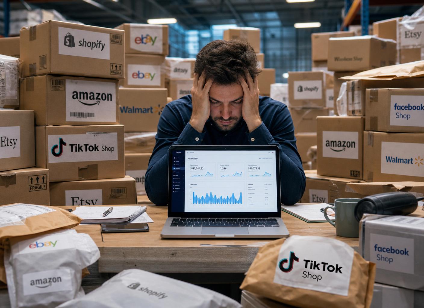E-commerce and retail returns, overstock and inventory recovery