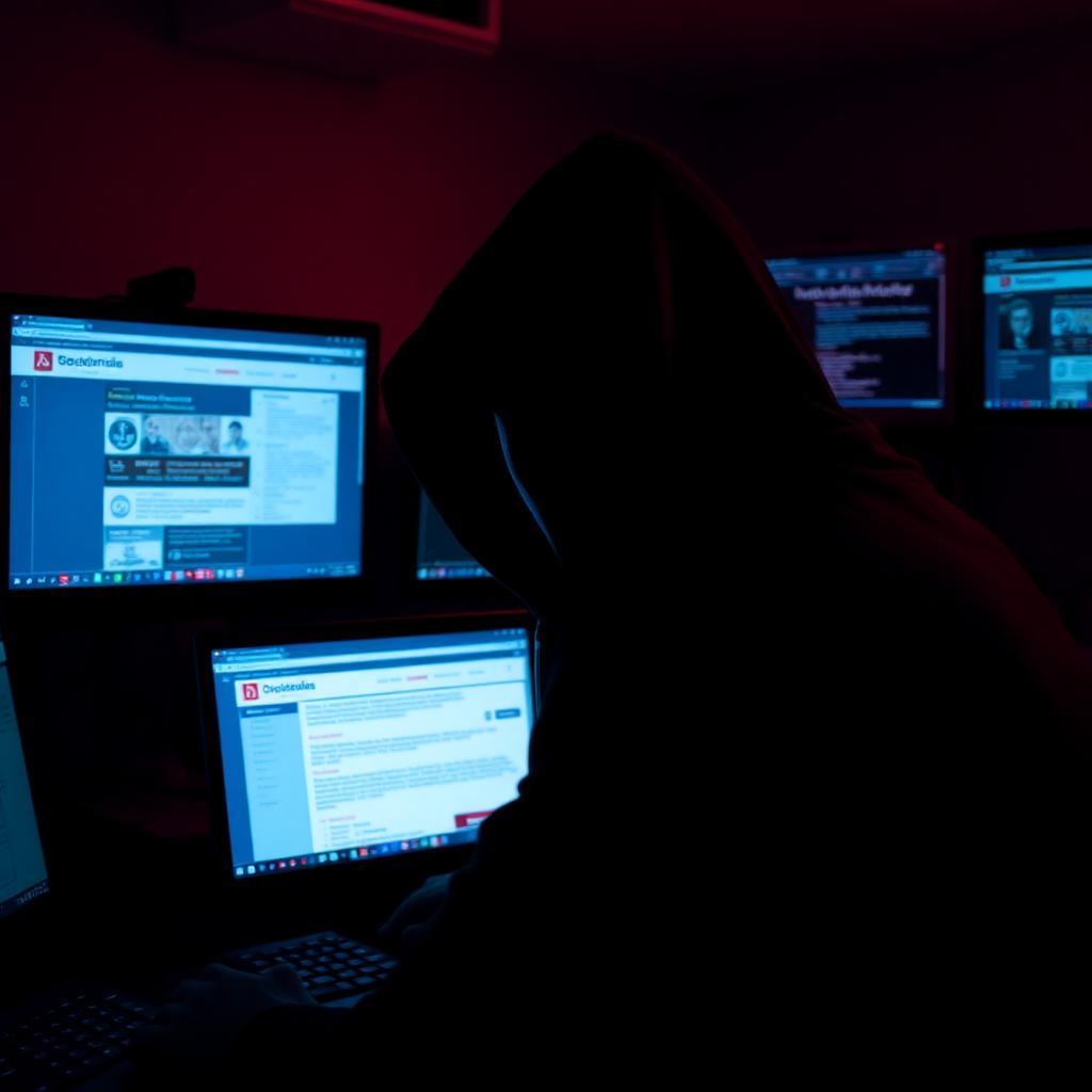 Anonymous scammer running fake company fraud operation